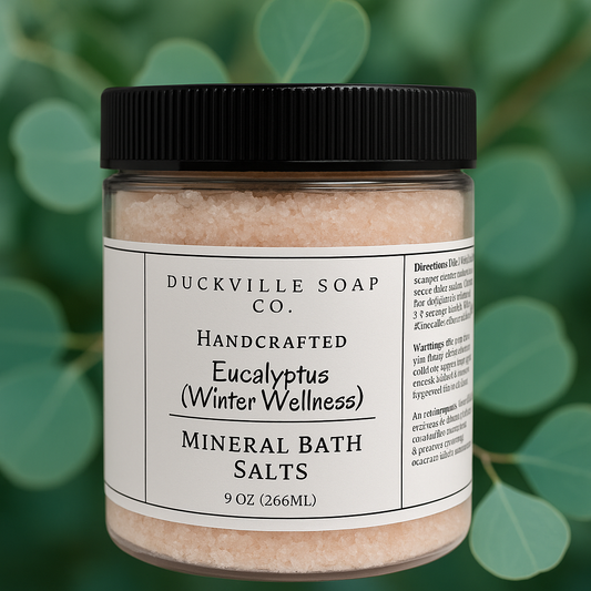 Eucalyptus Mineral Salt Bath – Winter Wellness Soak