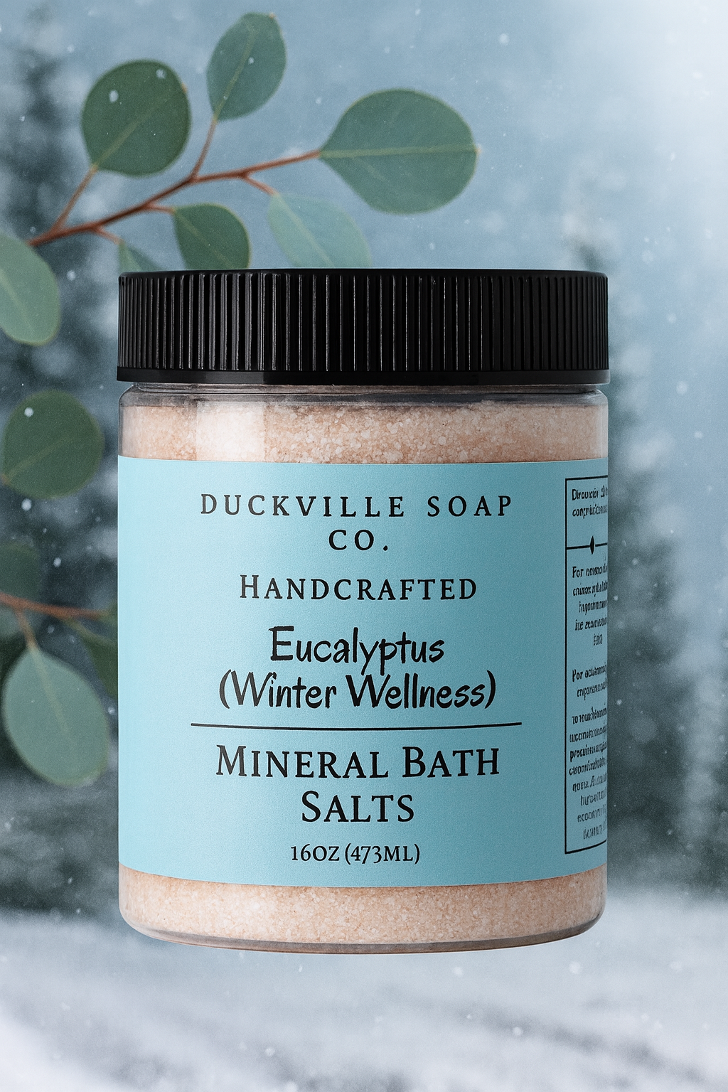 Eucalyptus Mineral Salt Bath – Winter Wellness Soak