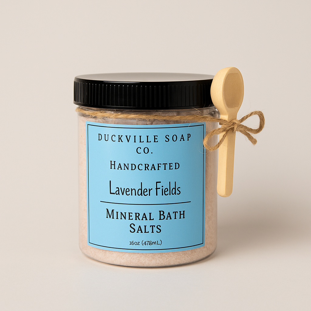 Lavender fields Mineral Bath Salt w/Colloidal Oats