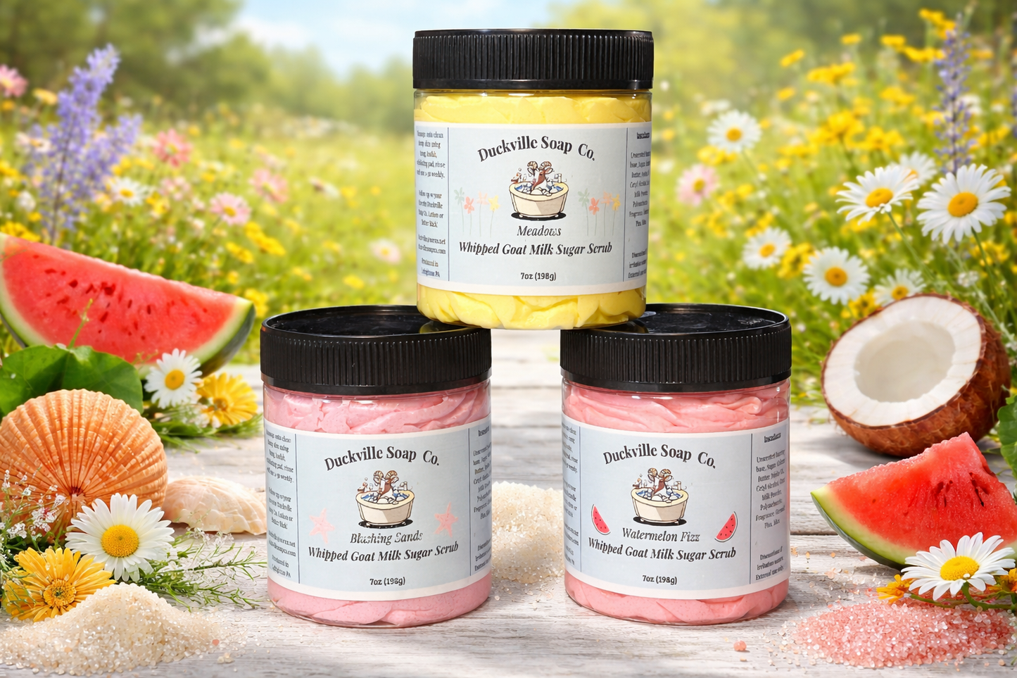 Whipped Goat Milk Sugar Scrub