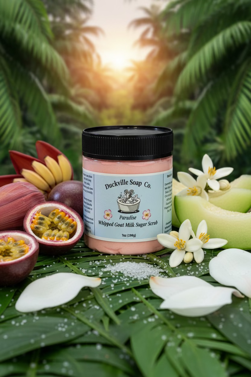 Whipped Goat Milk Sugar Scrub