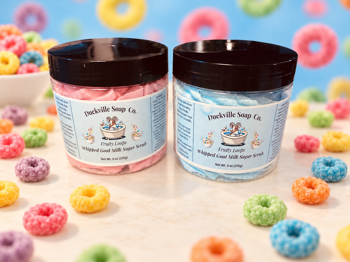 Whipped Goat Milk Sugar Scrub