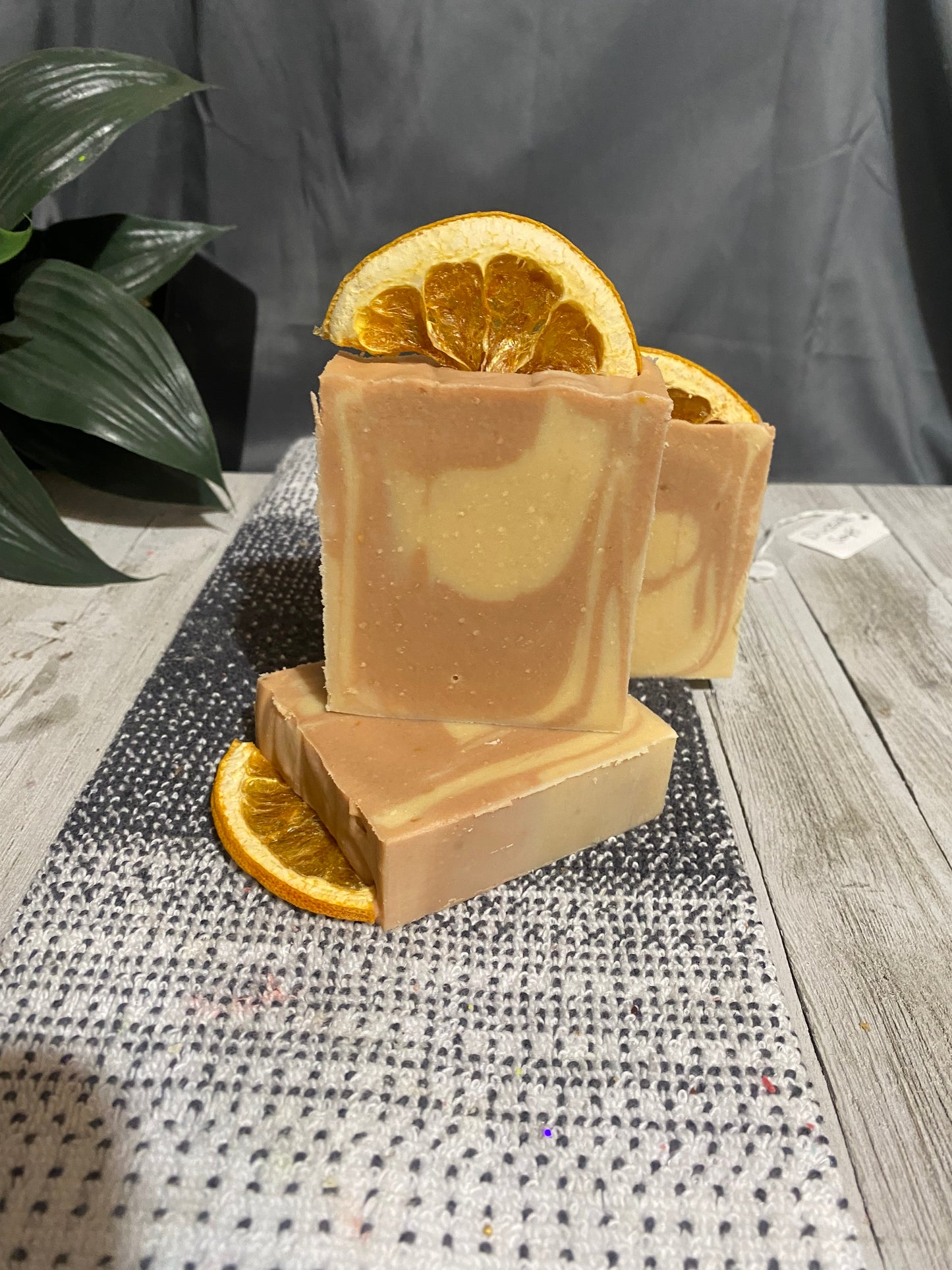 Grapefruit Essential Oil w/ French Pink Clay Goat Milk Soap