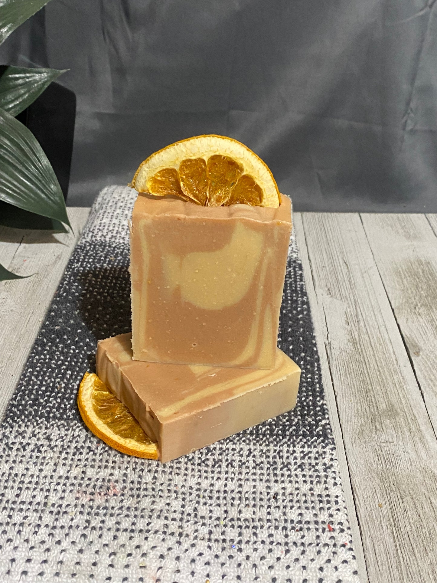 Grapefruit Essential Oil w/ French Pink Clay Goat Milk Soap