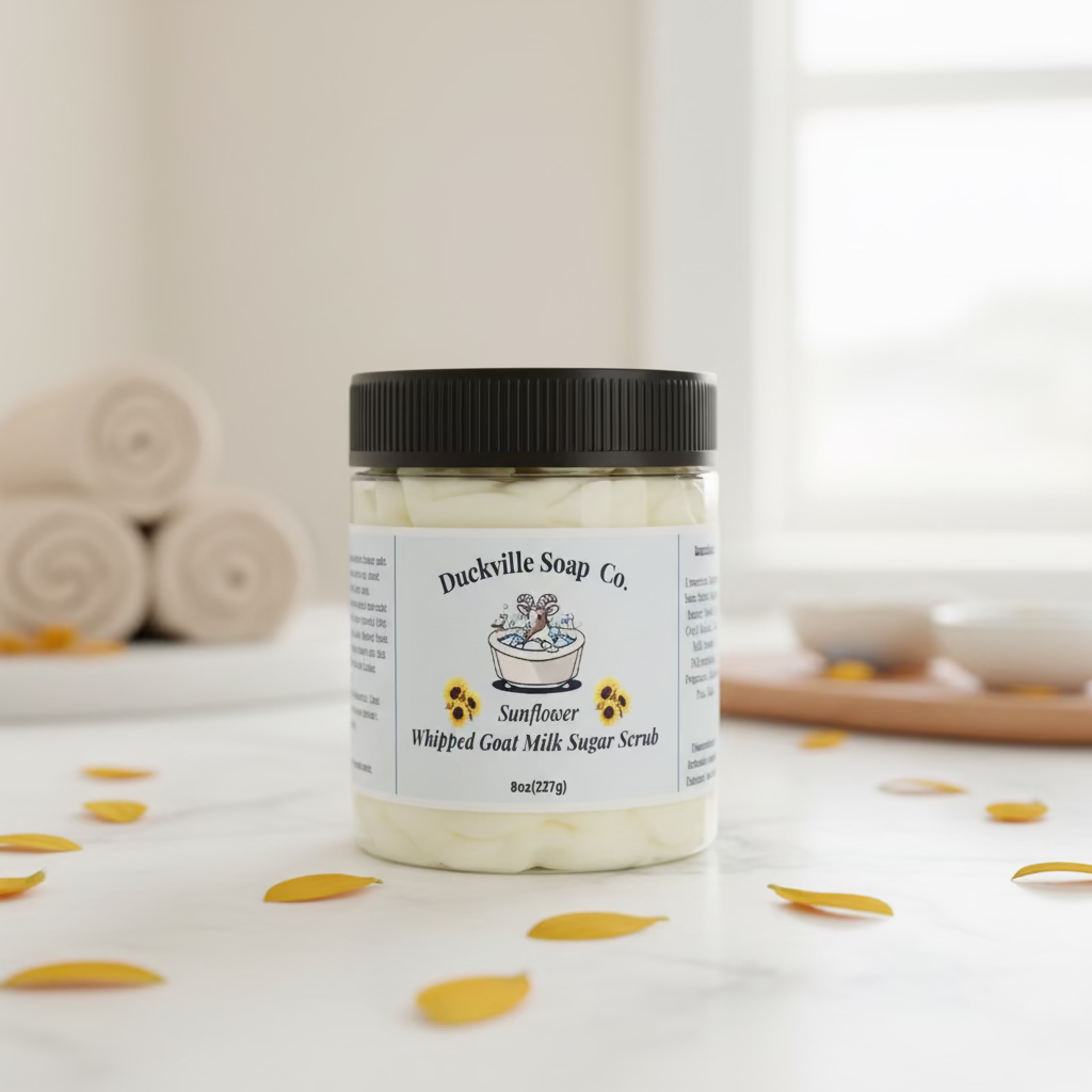 Whipped Goat Milk  Sugar Scrub