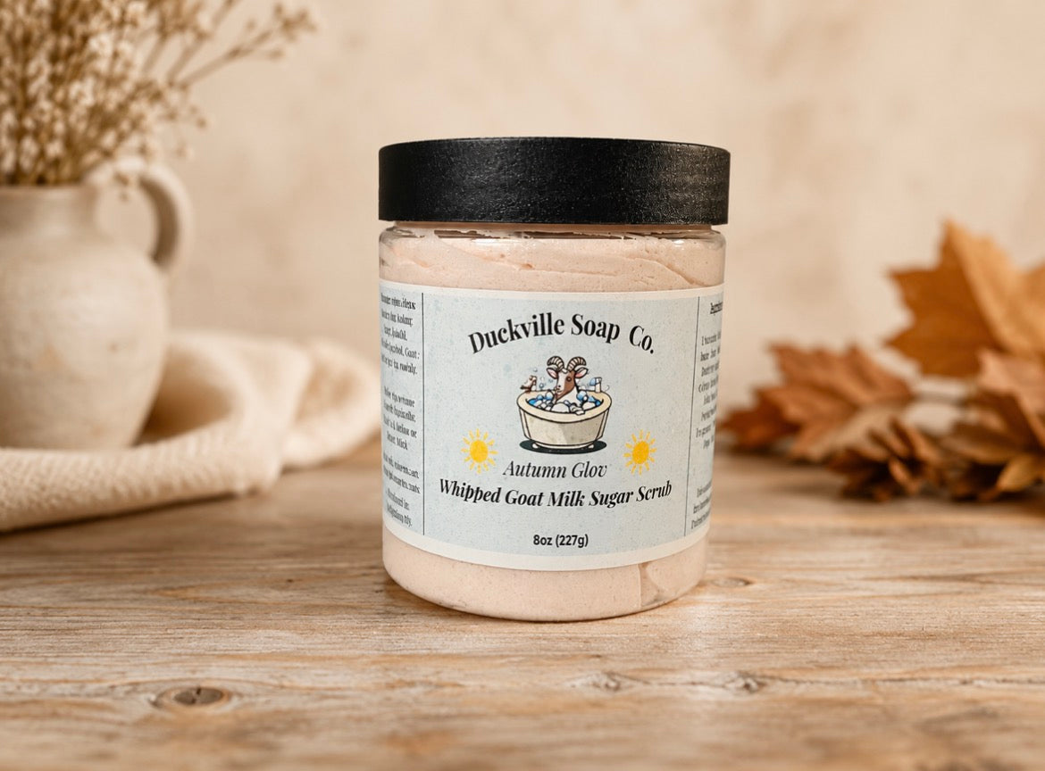Whipped Goat Milk  Sugar Scrub
