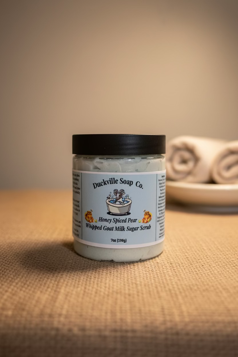 Whipped Goat Milk  Sugar Scrub