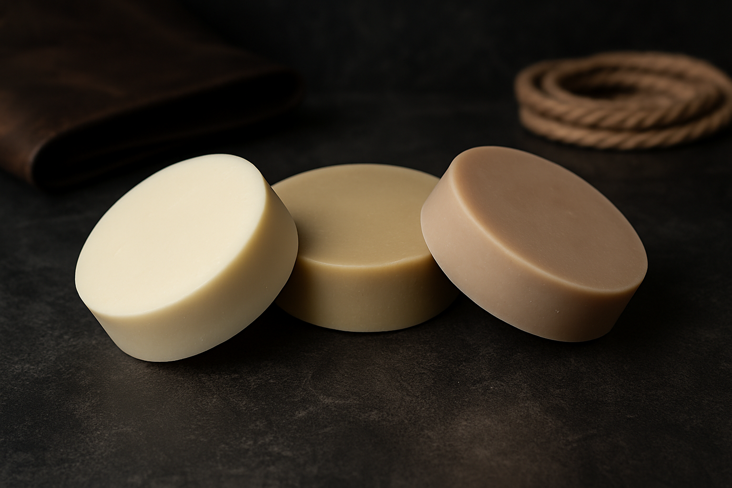 Tallow and Goat Milk Soap Shave Soap